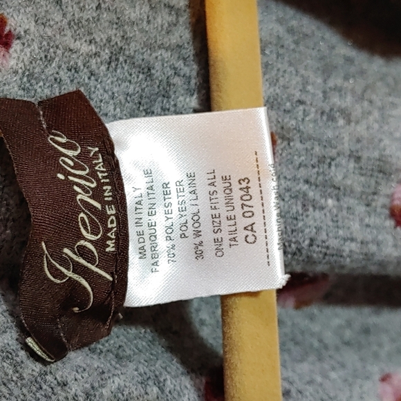 🍁Iperico Made in Italy Women's Bobble wrap One size - Picture 3 of 5